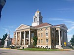 Dubois County Courthouse in Jasper, Indiana, July 2014